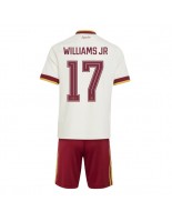 Espanja Nico Williams #17 Vieraspaita Lasten MM-kisat 2026 Lyhythihainen (+ shortsit)
